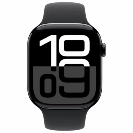 Apple Watch Series 10 GPS 46 Mm – Noir Aluminium – MWWQ3QF/A Tunisie