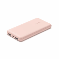 Power Bank Belkin Boost Charge 3 ports 10K – Rose- BPB011BRG Tunisie