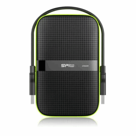 Disque Dur Externe Silicon Power A60 5To USB 3.2 – Noir -SP050TBPHDA60S3K Tunisie