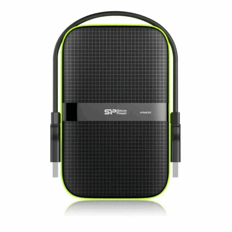 Disque Dur Externe Silicon Power A60 5To USB 3.2 – Noir -SP050TBPHDA60S3K Tunisie