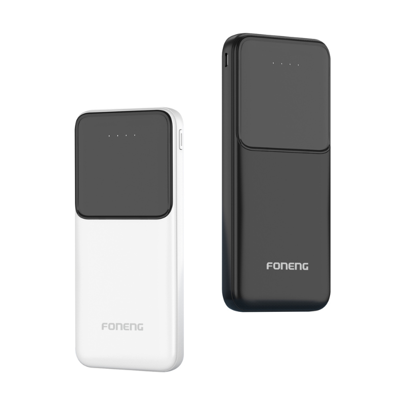 Power Bank Foneng Chargement Sans Fil 10000mah – Noir -P60 Tunisie