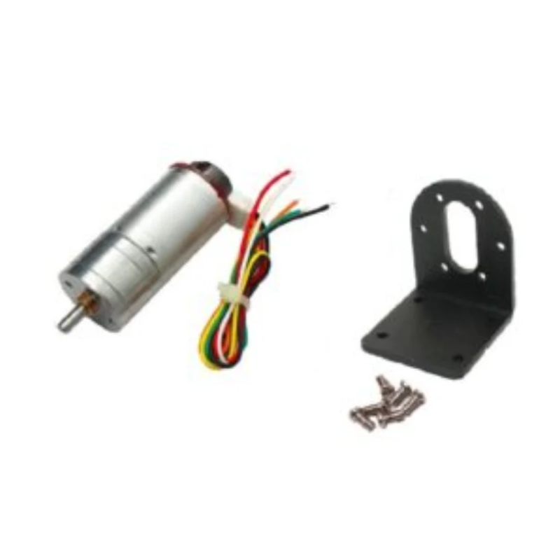Moteur Réducteur 25GM370 DC 12v 60 RPM avec support Tunisie