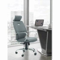 Chaise de bureau Oslo Marron – Base Noir Tunisie