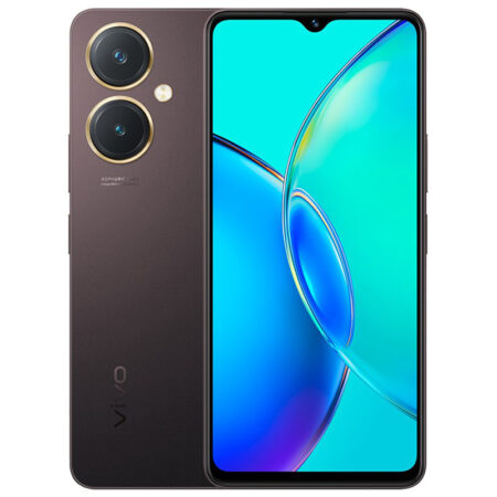 Smartphone Vivo Y27 6Go – 128Go – Burgundy Noir Tunisie