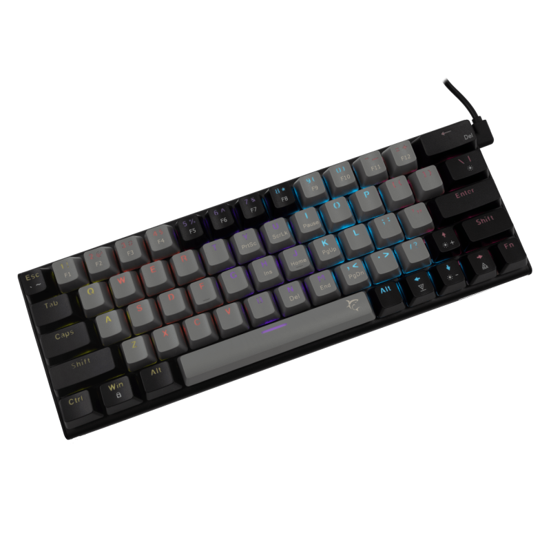 Clavier Gaming White Shark Wakizashi Blue Switches – Gris et Noir -GK-002721V2 Tunisie