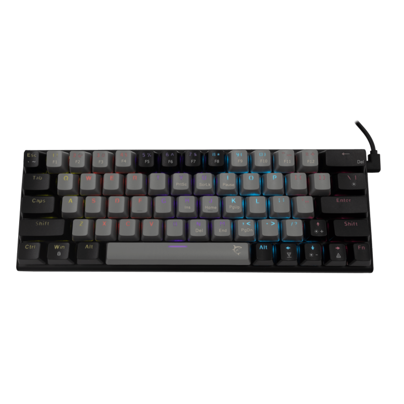 Clavier Gaming White Shark Wakizashi Blue Switches – Gris et Noir -GK-002721V2 Tunisie