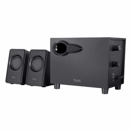 Ensemble D’enceintes Trust Subwoofer Avora 2.1 – Noir – 20442 Tunisie