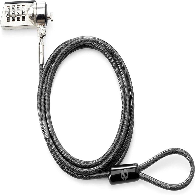 Câble De Sécurité Hp Pour Pc Portable  – NOIR -T0Y15AA Tunisie
