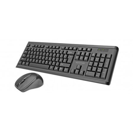 Ensemble Clavier + Souris Sans Fil PROMATE ProCombo-3 Noir Tunisie