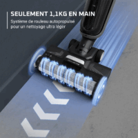 Aspirateur Laveur Rowenta Sans Fil X-Clean 4 GZ5035WO Noir + Rowenta DW6330D1 Gratuit Tunisie