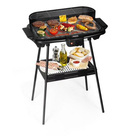 Barbecue Electrique Sur Pied Princess 112247 2000 W Noir Tunisie