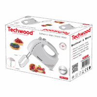 Batteur à Main Techwood TMM-3001 300 W Blanc Tunisie