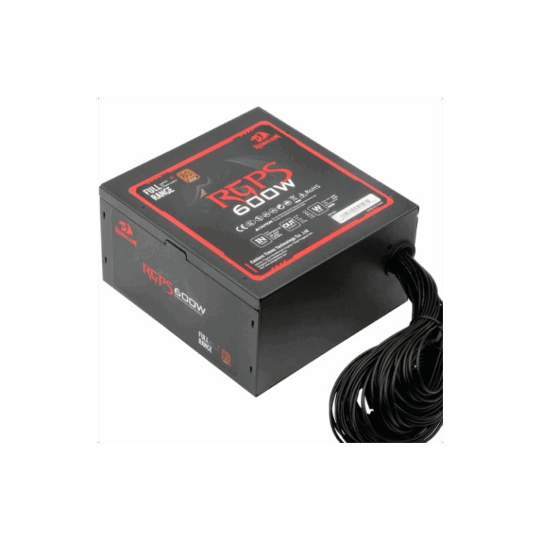 Bloc D’Alimentation Redragon RGPS GC-PS024 600W 80+ Bronze – Noir Tunisie
