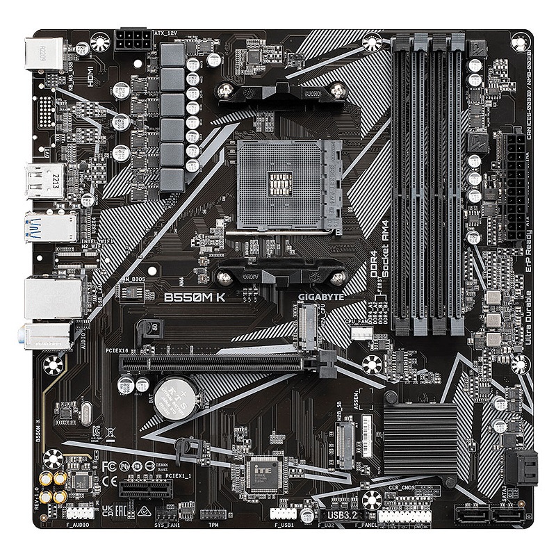 Carte Mére Gigabyte B550M-K Tunisie