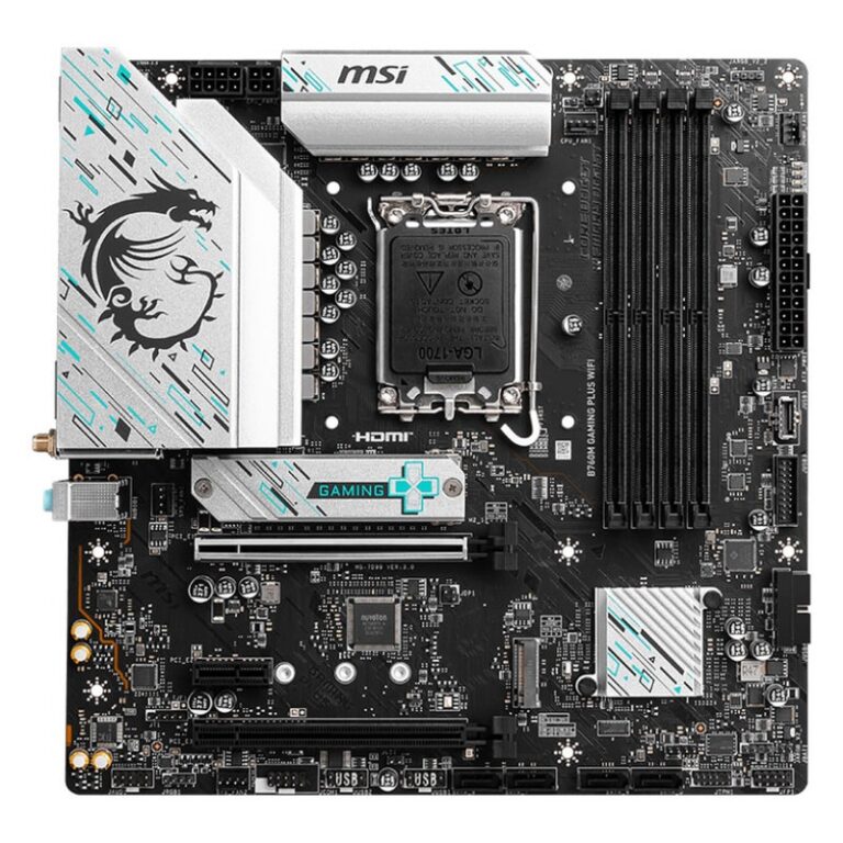 Carte Mère MSI B760M GAMING PLUS WIFI – 911-7D99-051 Tunisie