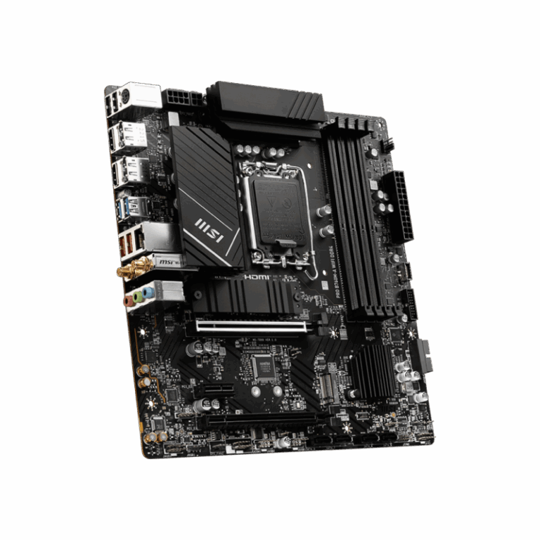 Carte Mère MSI PRO B760M-A WIFI DDR4 – 911-7D99-055 Tunisie