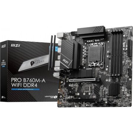 Carte Mère MSI PRO B760M-A WIFI DDR4 – 911-7D99-055 Tunisie