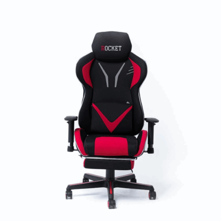 Chaise Gaming Rocket RGB- Rouge Tunisie