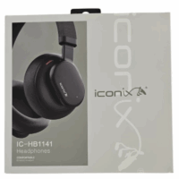 Casque Iconix Bluetooth -Noir – IC-HB1141 Tunisie