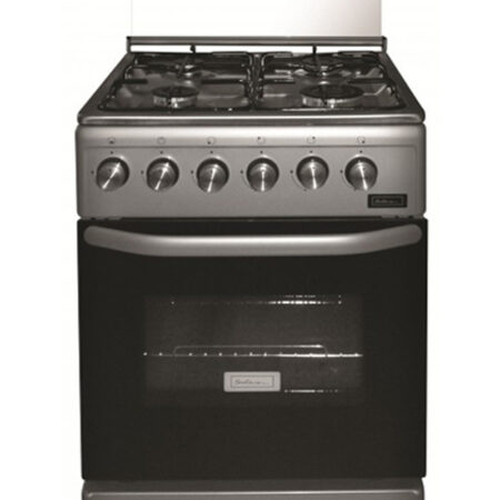 Cuisinière à Gaz Sotacer 4 Feux 50 cm TGG1005S Silver Tunisie