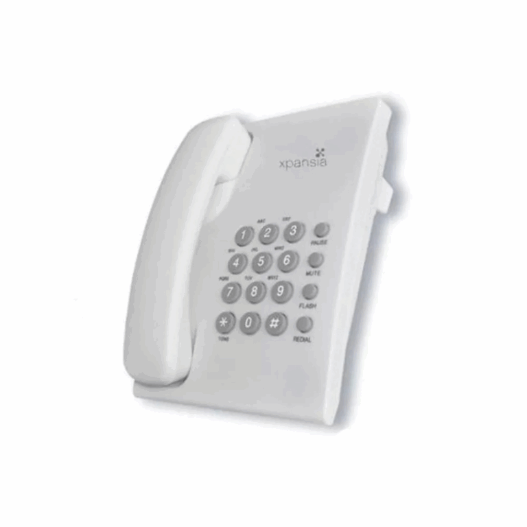 Téléphone Fixe Filaire XPANSIA -Blanc – CT-TF207 Tunisie