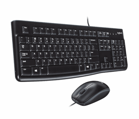 Ensemble Logitech Clavier Et Souris Mk120 Usb -Noir – 920-002539 Tunisie