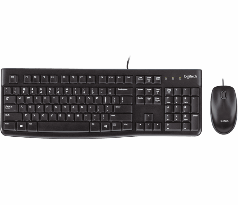 Ensemble Logitech Clavier Et Souris Mk120 Usb -Noir – 920-002539 Tunisie