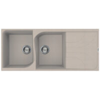 Évier Graniteck Focus F.116W Blanc Tunisie