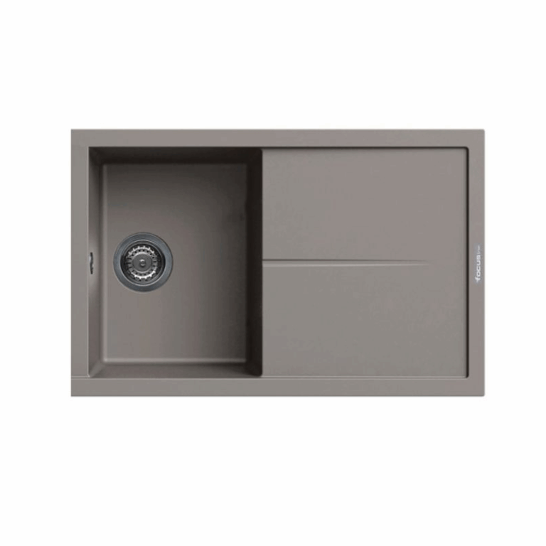 Évier Graniteck Focus FILO.100A Grège Tunisie