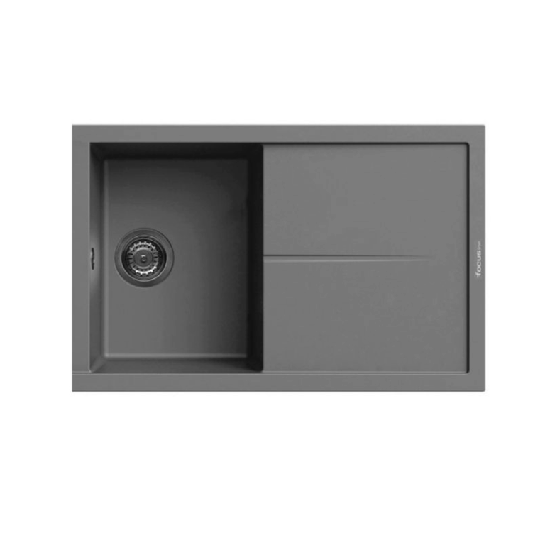 Évier Graniteck Focus FILO.100G Gris Tunisie