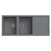 Évier Graniteck Focus F.116W Blanc Tunisie