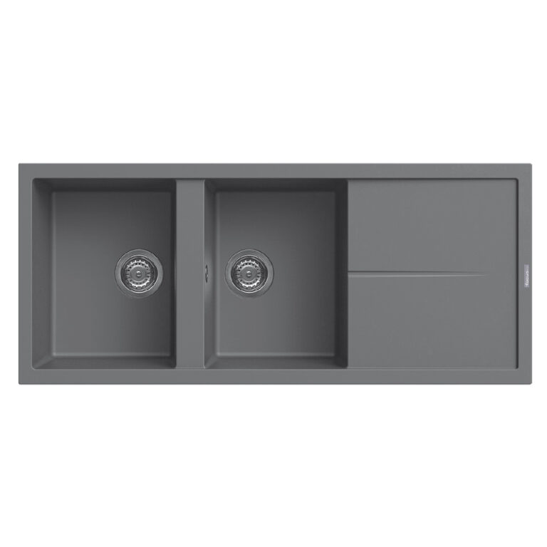 Évier Graniteck Focus FILO.116G Gris Tunisie