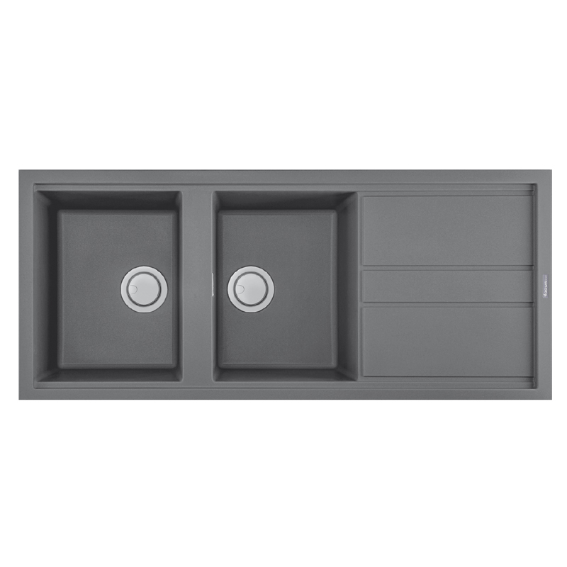 Évier Graniteck Focus SMART.116G Gris Tunisie
