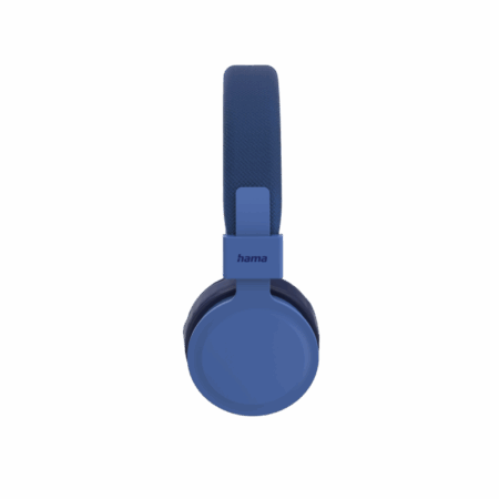 Hama Casque Bluetooth “Freedom Lit”, supra-aural, pliable avec micro – Bleu Tunisie