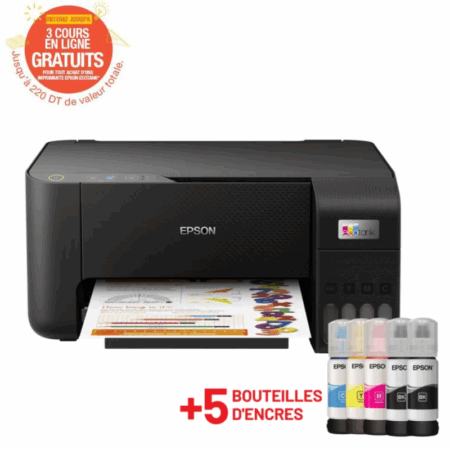 Imprimante à Réservoir Intégré Epson Ecotank L3210 3en1 Couleur – C11CJ68403 Tunisie
