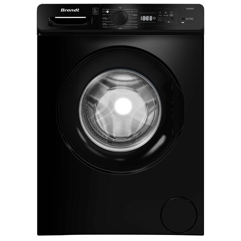 Machine À Laver Automatique Brandt BLF842B 8Kg Noir Tunisie