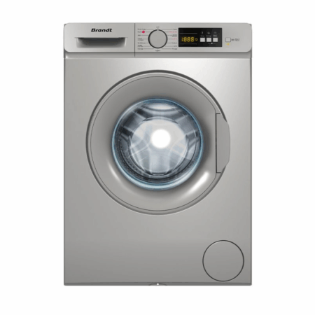 Machine à Laver Frontale Brandt 6 Kg BLF615S Silver Tunisie