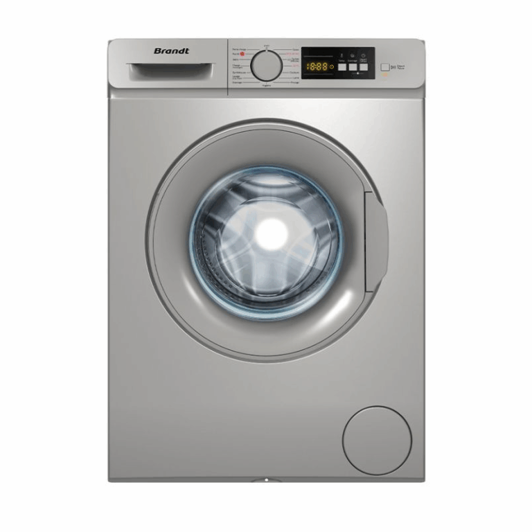 Machine à Laver Frontale Brandt 6 Kg BLF615S Silver Tunisie