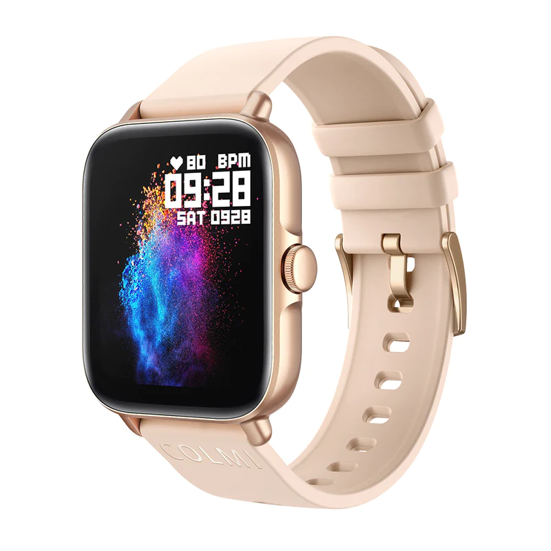 Montre Connectée COLMI P28 Plus – Gold- COLMI-P28P-GOLD Tunisie