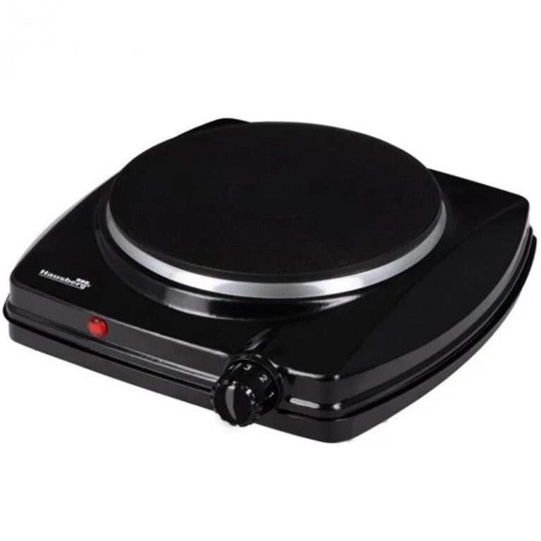 Plaque De Cuisson Électrique 1 Feu Hausberg 1500W HB-519NG Noir Tunisie