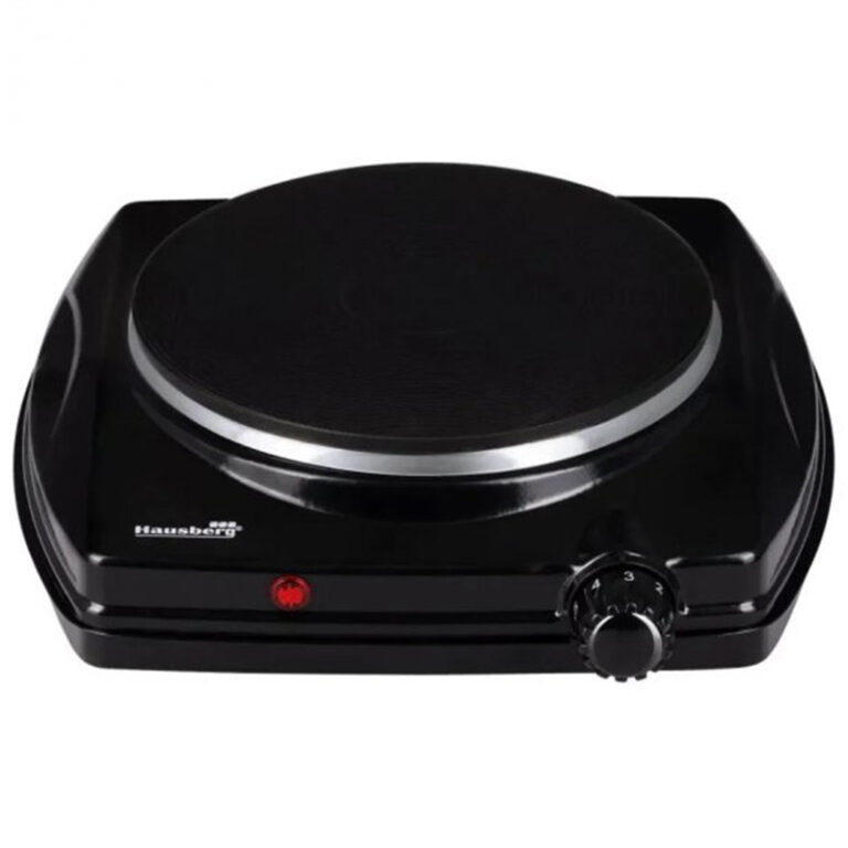 Plaque De Cuisson Électrique 1 Feu Hausberg 1500W HB-519NG Noir Tunisie