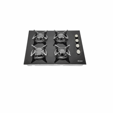 Plaque de Cuisson Orient 4 Feux 60 cm OP-4F-VNF2 Noir Vitrée Tunisie