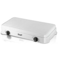 Réchaud à Gaz Raf R.8033 2 Feux Blanc Tunisie