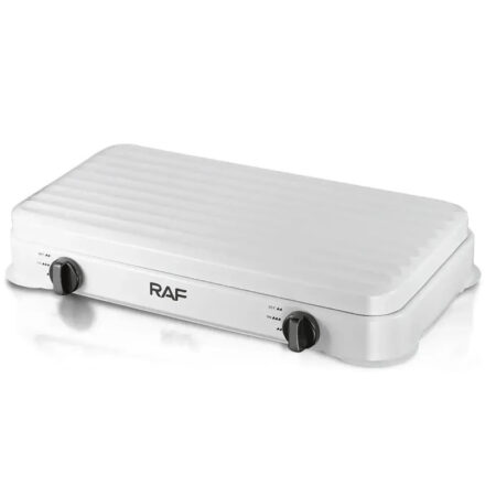 Réchaud à Gaz Raf R.8033 2 Feux Blanc Tunisie