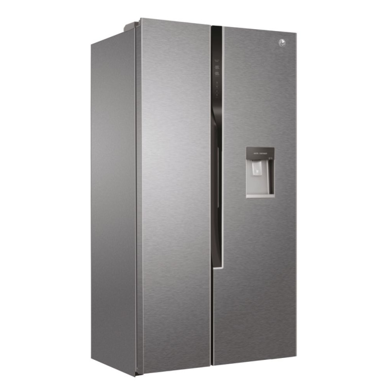 Réfrigérateur Side By Side NoFrost Hoover 500 L HHSWD918F1XK Inox Tunisie
