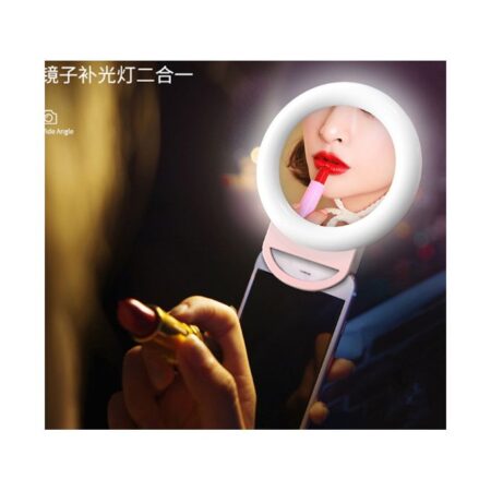 Selfie Ring Light & miroir de maquillage HR20 Tunisie