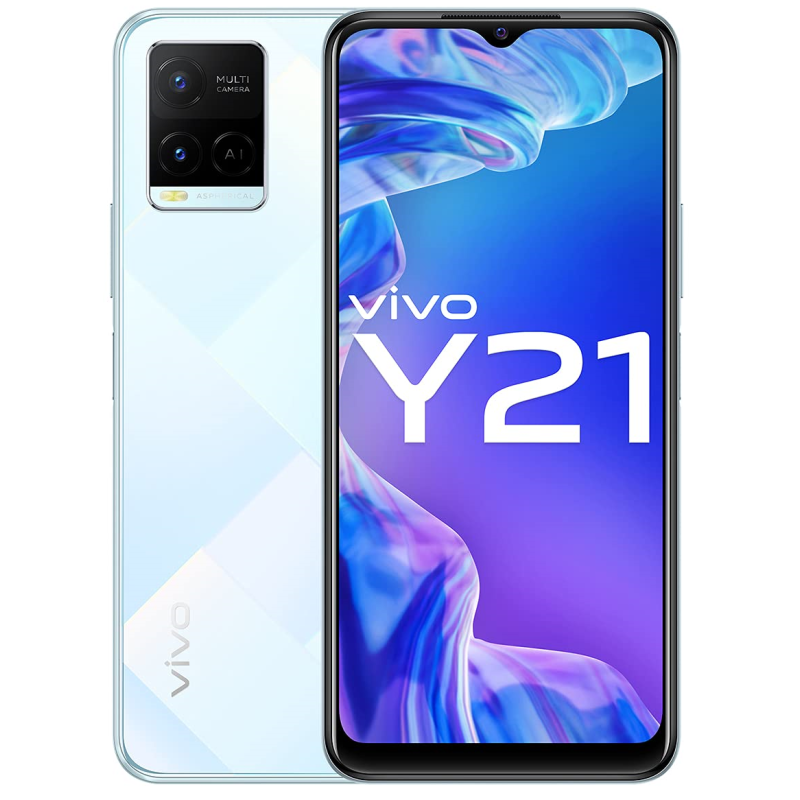 Smartphone VIVO Y21 – 4Go – 64Go –  Bleu ciel Tunisie