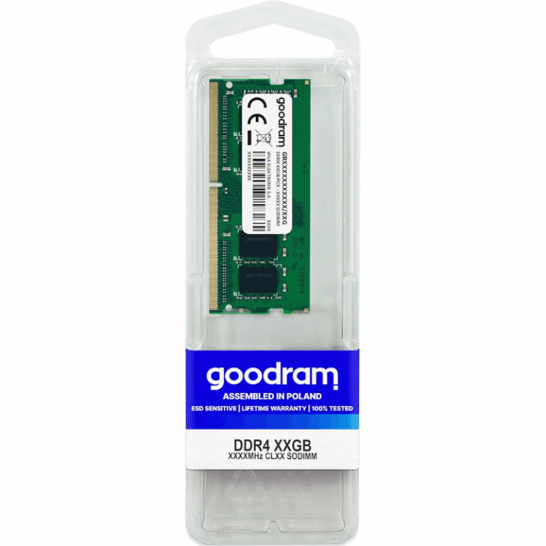 Barrette Mémoire Goodram Ddr4 32gb Pc4-25600 3200mhz Cl22 -gr3200d464l22/32g Tunisie