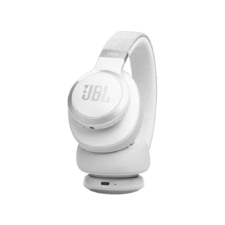 Casque Sans Fil Jbl Live 770nc – Blanc – 00459 Tunisie