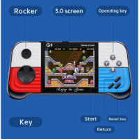 Console De Jeu G9 Pour Enfants 666 Jeux – Bleu & Rouge Tunisie